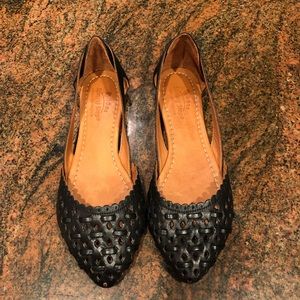 Leather Pointed toe flats
